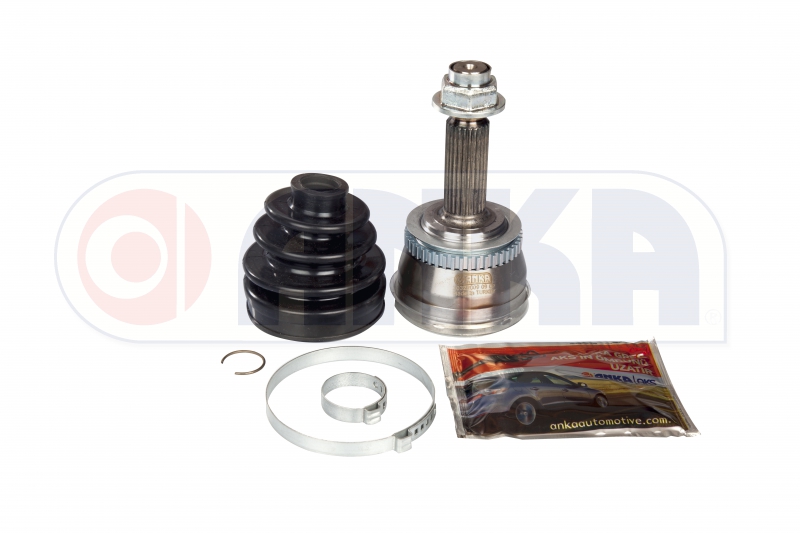 AKS KAFASI DIŞ (MITSUBISHI:LANCER IV 1.3 12V-COLT V 1.3 ABSLİ 43 DİŞ 95=>03)
