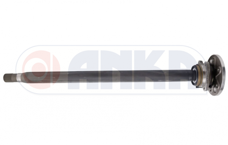 Rear CV Axle Shaft Right Thin Long with Wheel Hub